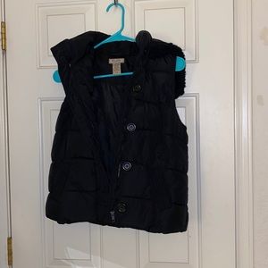Puffer vest black
